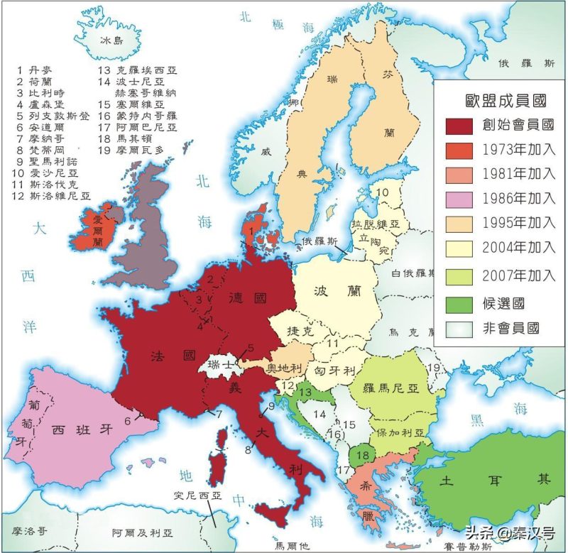 欧盟有多少成员国（欧盟统一使用欧元吗）-2