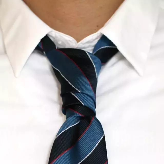 懒人领带怎么系（上班族必学最简单的系领带方法图片）-26