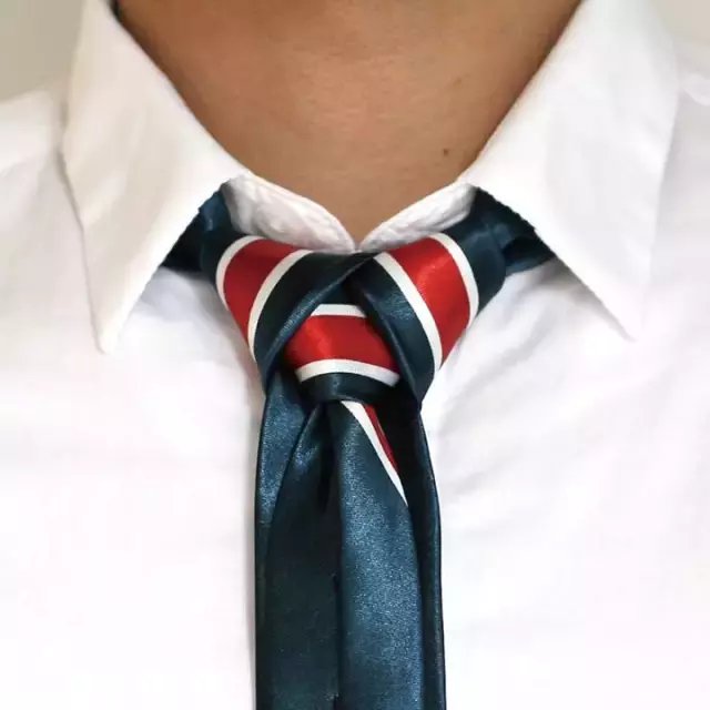 懒人领带怎么系（上班族必学最简单的系领带方法图片）-36