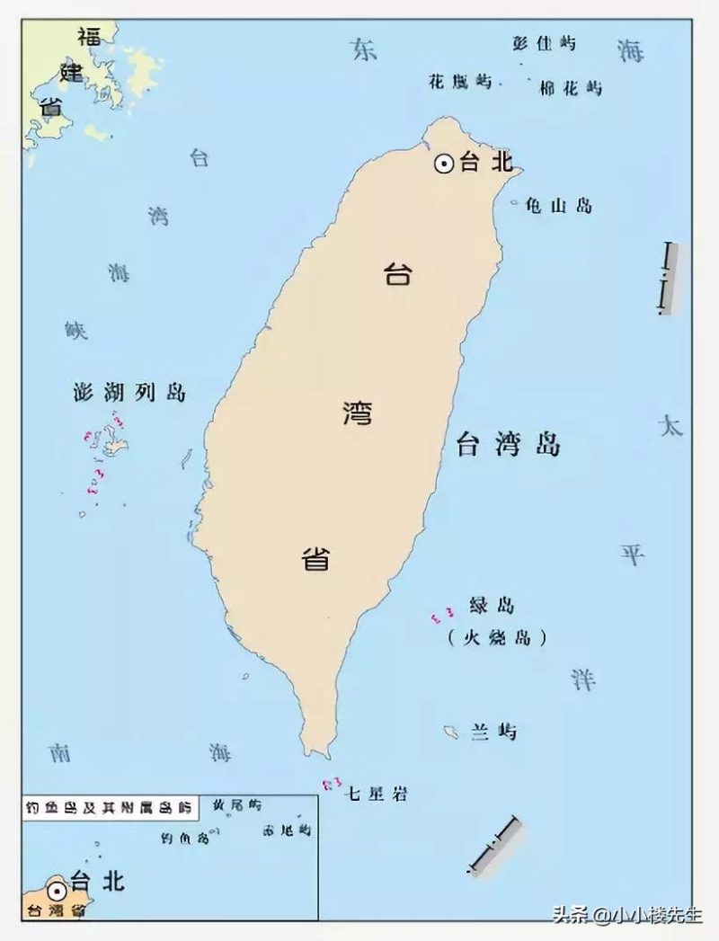 台湾多大面积相当于哪个省（一分钟带你快速了解中国台湾的面积）-5