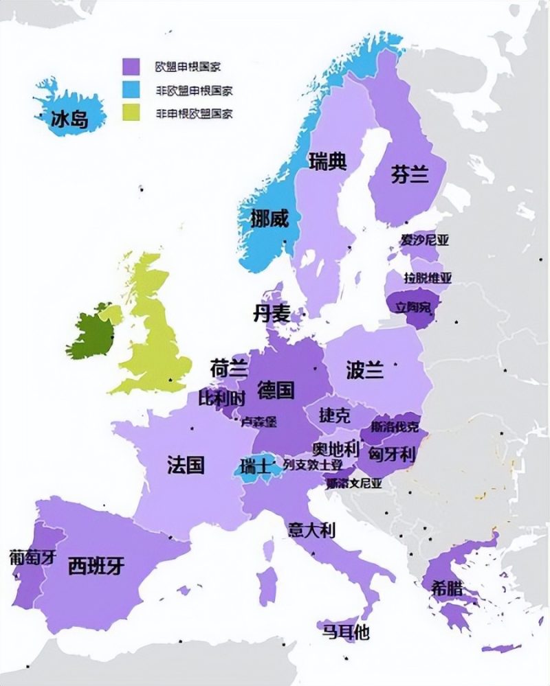 申根国家是什么意思（欧洲竟然有26个国家属于申根国）-4